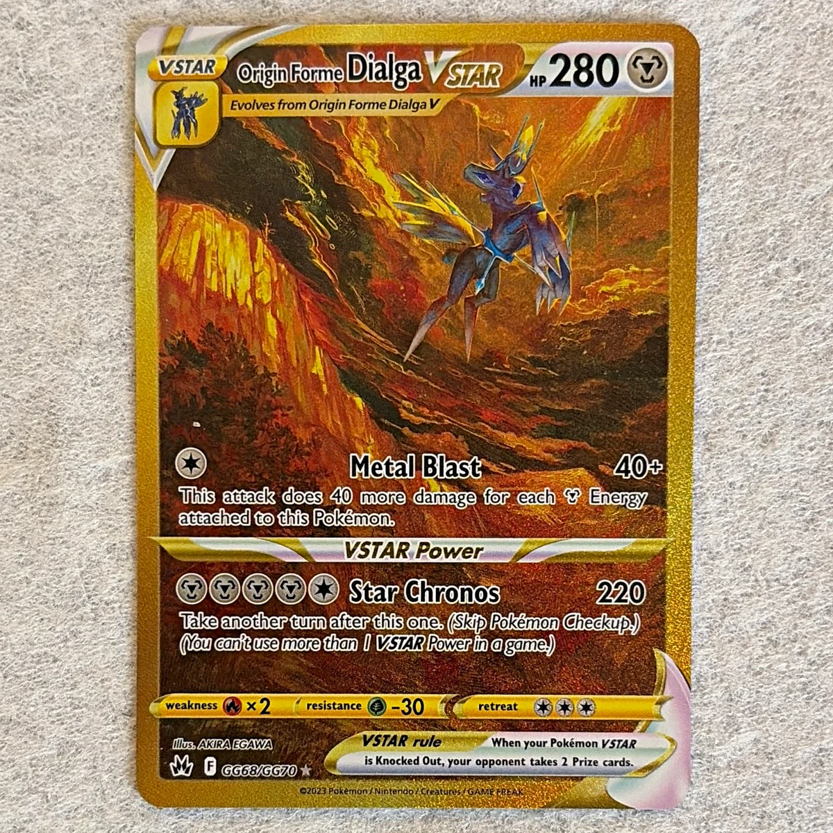 Origin Forme Dialga VSTAR Pokémon TCG Cards for sale | eBay