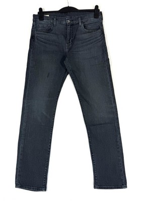 Levi's 502 Jeans Regular Herren W30 L32 Dunkelblau Denim Comfort Strauss Hose