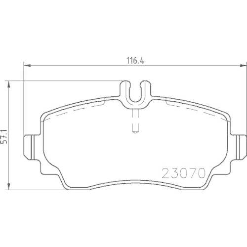 Plaquettes de frein Brembo P50047 en céramique pour un freinage silencieux sans bruit