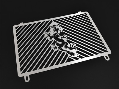 ZIEGER Kühlerabdeckung Kompatibel Mit Kawasaki Z 750 Design Logo