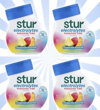 4 Stur Paradise Vibe + Electrolytes Sugar Free Water Enhancer Drink Mix 1.62 OZ