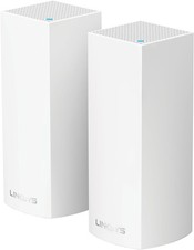 Linksys Velop Tri-Band AC4400 Whole Home WiFi Mesh System- 2-Pack