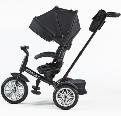 neu BENTLEY KINDERWAGEN SCHWARZ onyx black Sitz drehbar Trike 6in1 Buggy Dreirad