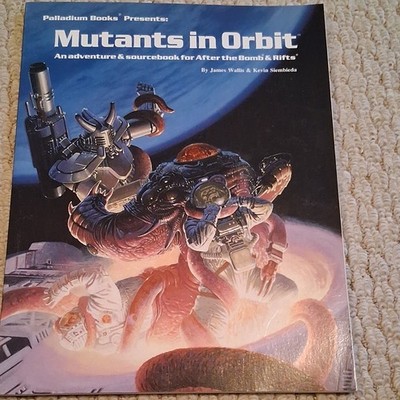 Palladium Books Mutants in Orbit RPG Sourcebook for Rifts 1984 Cat. No. 514