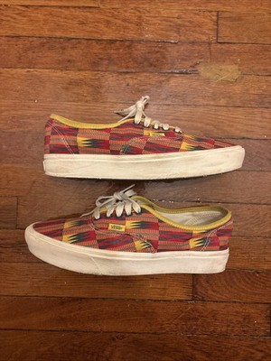 Men s Vans Authentic Union Los Angeles  Kente Cloth sneakers Size 9