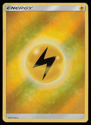 LIGHTNING ENERGY (WAVE FOIL) HOLOFOIL DECK EXCLUSIVES POKEMON REVERSE HOLO HP