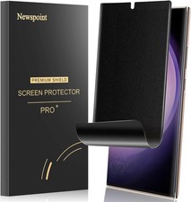 Matte Privacy Screen Protector Flexible TPU Film for Samsung Galaxy S23 Ultra
