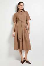 Principles Camel Shirt Dress Womens Workwear Dresses
