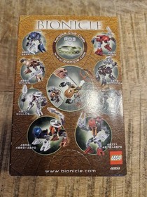 LEGO Bionicle 4869 Rahaga Pouks Sealed Unopened Box with brown rhotuka collector