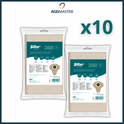 10x Staubsaugerbeutel für PARKSIDE PNTS 1400, 1500 A1, B1, B2, B3, C1