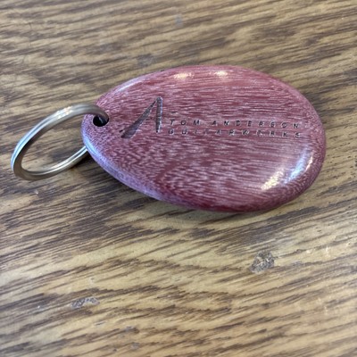 Tom Anderson Guitar Works Vintage Wood  Keychain 2-1/2''L #3