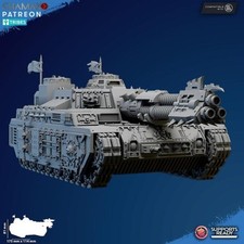 Corrupted Legion Sabretooth Wargame Proxy Tank Ghamak  Resin Miniature