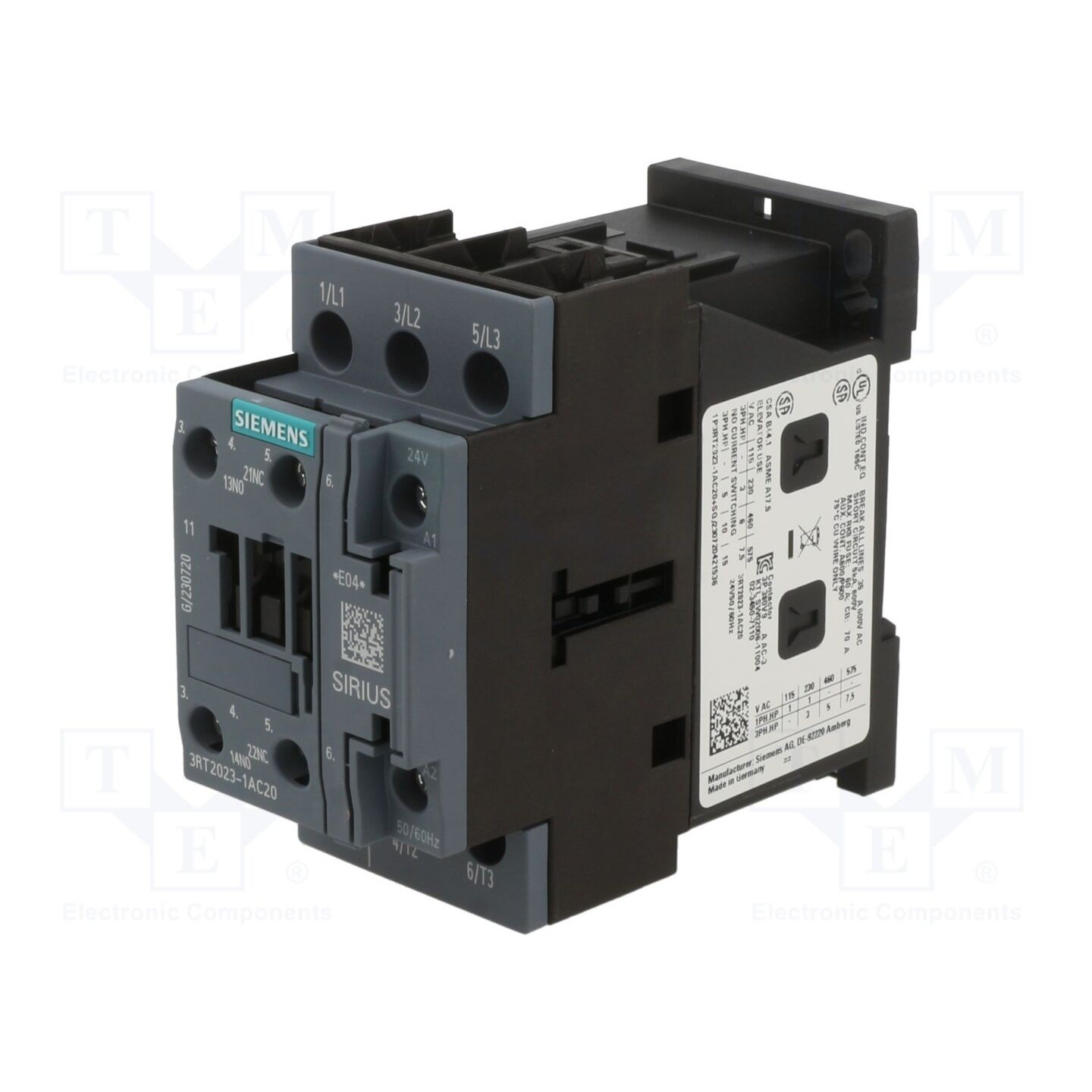 SIEMENS 3RT2023-1AC20 Contactor