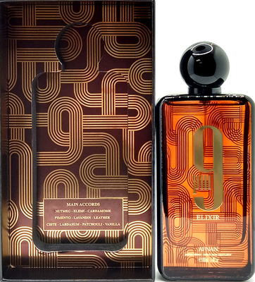 AFNAN 9PM ELIXIR PARFUM INTENSE SPRAY UNISEX 3.4 Oz / 100 ml BRAND