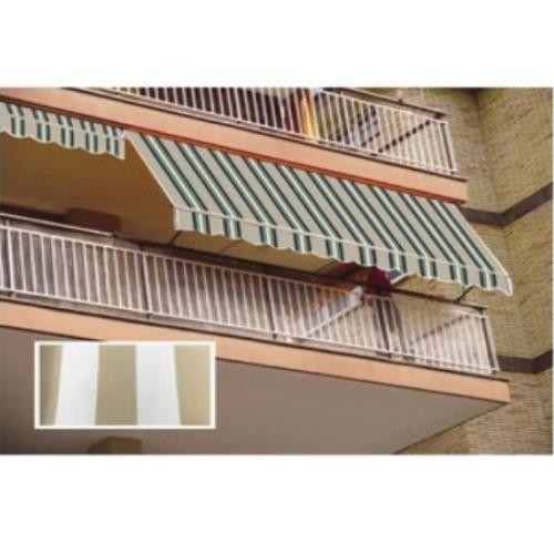 Tenda da Sole a Caduta 100x250 cm per Balcone - Resistente e Robusta