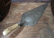 Vintage W.H.S. Hunt & Sons Brades Co. 12" bricklayers trowel