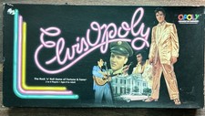 ElvisOpoly Board Game Rock N Roll Fortune & Fame 1995 (USED)