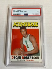 1971 Topps #1 Oscar Robertson PSA 5