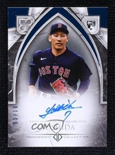 2023 Topps Transcendent Collection Blue 3/10 Masataka Yoshida Auto 1cc7