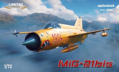 Eduard Plastic Kits 2151 - 1:72 MiG-21bis DUAL COMBO EDUARD-LIMITED - Neu