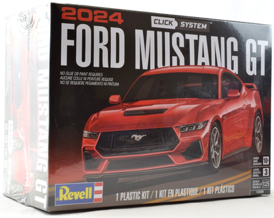 #ad Revell 2024 Ford Mustang GT Click System 1 25 Plastic Model Car Kit 14586 $24.99