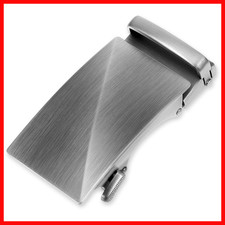Qfwdfctrenz 35Mm Ratchet Belt Buckle Only For 1 3/8 Slide Belt Strap Automatic