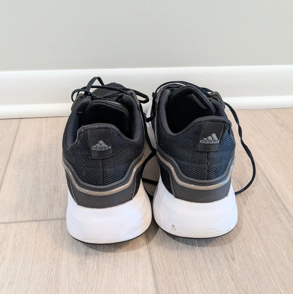 Tênis de corrida Adidas EQ19 preto corrida masculino tamanho 11.5 - Imagem 3 de 4