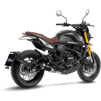 Silencieux Leovince LV-10 Noir Pour Moto Morini SeiEmMezzo SCR/STR/A2 2023-2024 - Photo 1/4