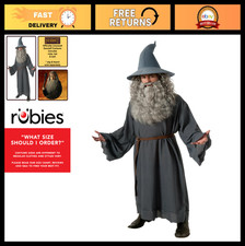 Gandalf Costume for Adults - Lord of the Rings Wizard Outfit, Men's Standard Siz