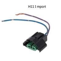 Eurowagens Import H11 Halogenlampen-Fassung Stromadapter Anschluss Kabelbaum