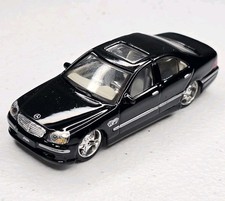 Maisto Playerz 2003 Mercedes Benz S Class Black Donz Wheels Rubber Tires Maisto Playerz 2003 Mercedes Benz S Class Black Donz Wheels Rubber Tires