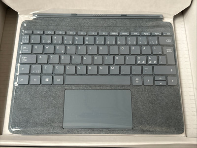 Microsoft Surface Go 3 / Go 2 QWERTZ Type Cover Nordic Layout - Grau - KCW00089