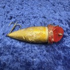 Vintage Wooden Folk Art Surface Swimmer Type Lure — photo 2