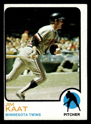 1973 Topps Baseball Jim Kaat #530 EX/MToc  Minnesota Twins High #