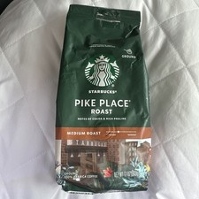 Starbucks Pike Place Medium Roast Ground Coffee, 12 oz EXP 05/26