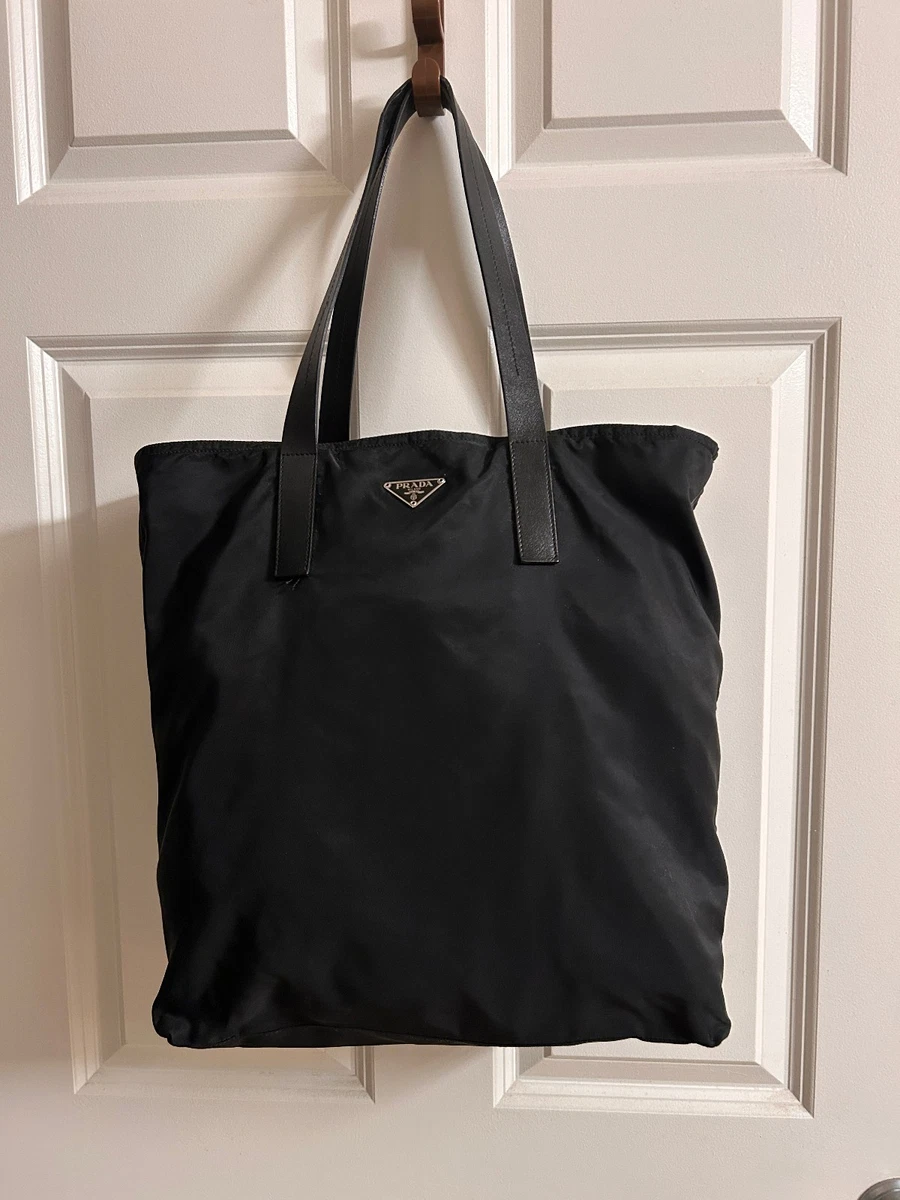 PRADA Tessuto Nylon Exterior Tote Bags & Handbags for Women for
