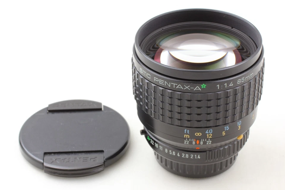 "Mint+++" SMC PENTAX-A* 85mm F/1.4 Green Star MF Lens PENTAX K Mount From JAPAN - Image 2 of 4
