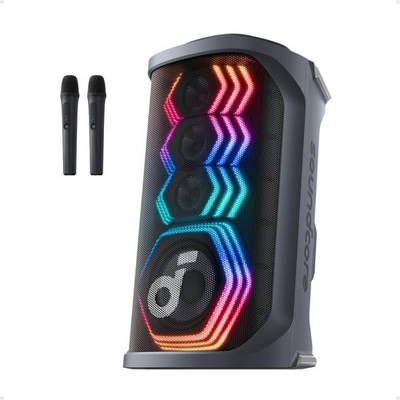 #ad soundcore Rave 3S AI Party Speaker with 2 Wireless Microphones 200W Sound $279.99
