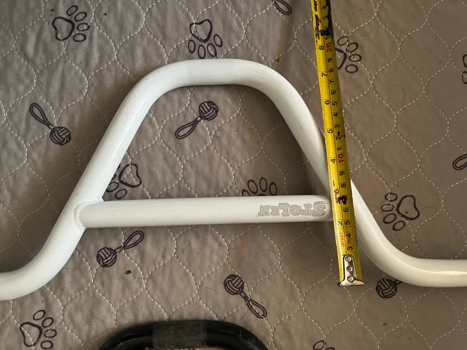 Manillar BMX robado Mid-Old School 2 CONJUNTOS 1 NUEVO ¡AMBOS EN BUEN ESTADO! RECTO Foto 3 de 4