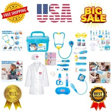 Doctor Kit for Toddlers 3 4 5 Old, Kids Doctor Play Set for Girls Boys Toy, ...