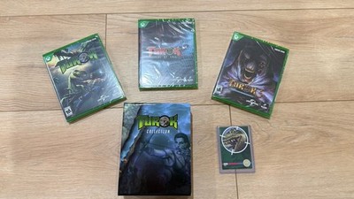 Turok Collection Trilogy Triple Pack Slipcase Xbox One Limited Run Games + Card