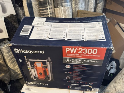 #ad Husqvarna PW2300 Electric Pressure Washer w Detergent Tank Turbo Nozzle $180.00