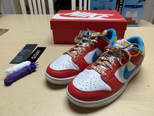 Nike Dunk Low QS Fruity Pebbles LeBron James Size 11.5 Habanero Red DH8009-600