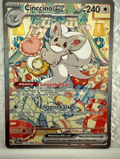 Cinccino EX 119/086 Chaos Rising Special Illustration Rare