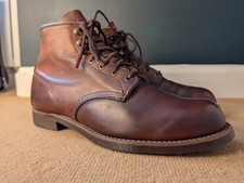 Red Wing 3343 Blacksmith Copper Rough & Tough | UK 9.5 / US 10.5D | Saphir-Cared