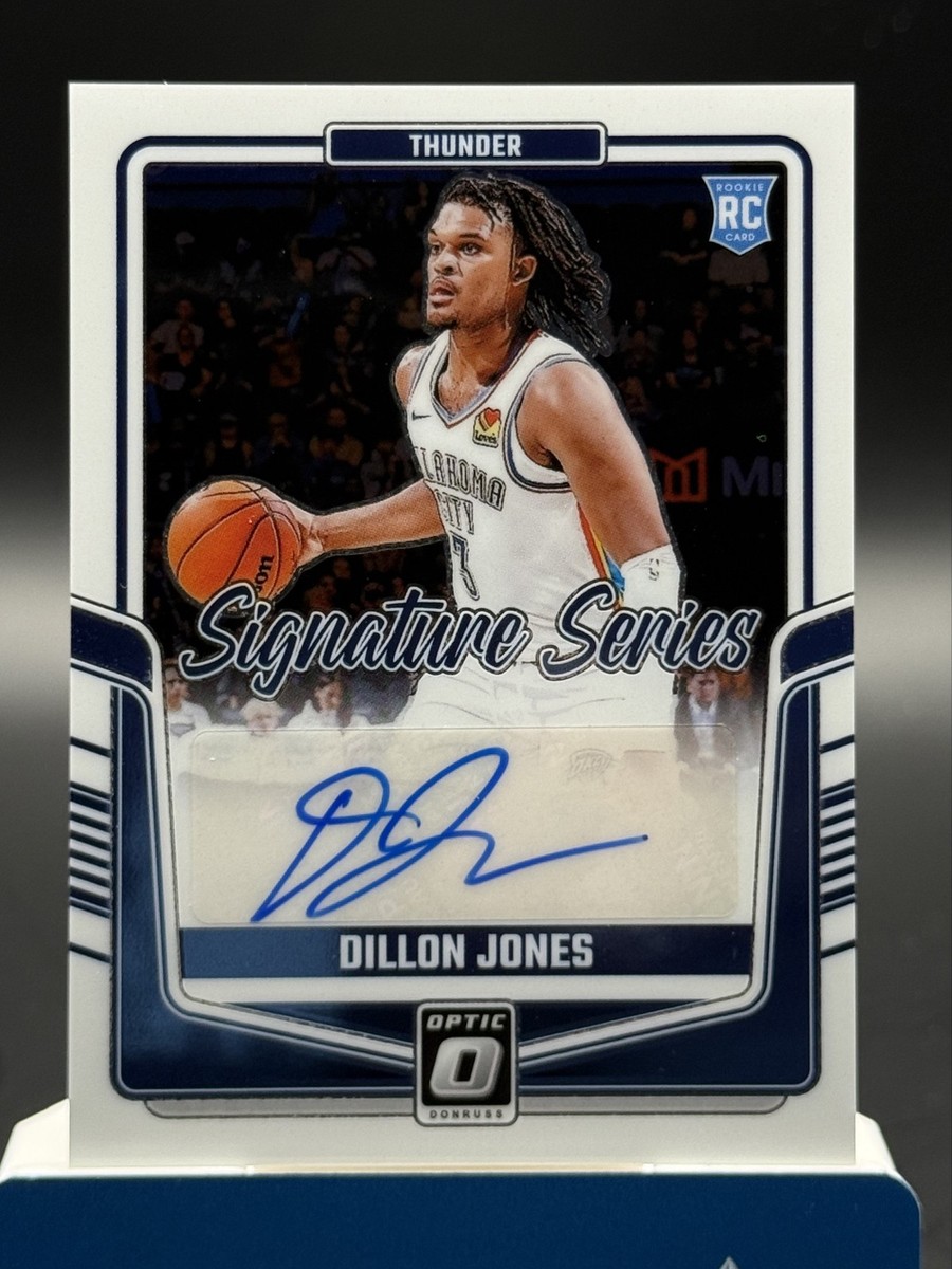 2024-25 Panini Donruss Optic - Signature Series Dillon Jones RC AU