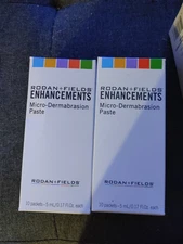 Rodan + Fields Enhancements Micro-dermabrasion Paste 10 Packets New In Box X2
