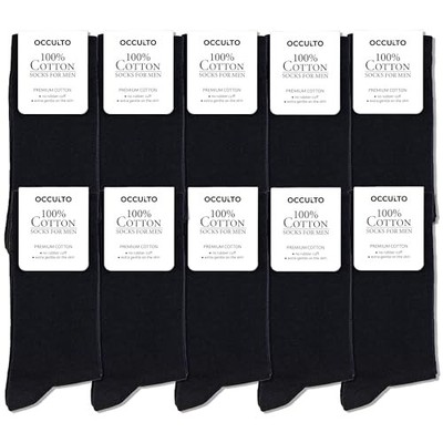 Men 100% Cotton Dress Socks Pack of 10 (model: Ingo) 10-12 10 Pairs | Black | eBay Men 100% Cotton Dress Socks Pack of 10 (model: Ingo) 10-12 10 Pairs | Black | eBay