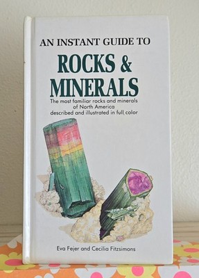An Instant Guide to Rocks & Minerals Fejer & Fitzsimmons Bonanza HC 1988 1st/1st