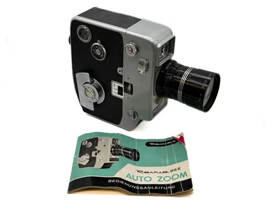 Revue 85E Auto Zoom 8mm Film Kamera Vintage mit Anleitung - Bild 1 von 4